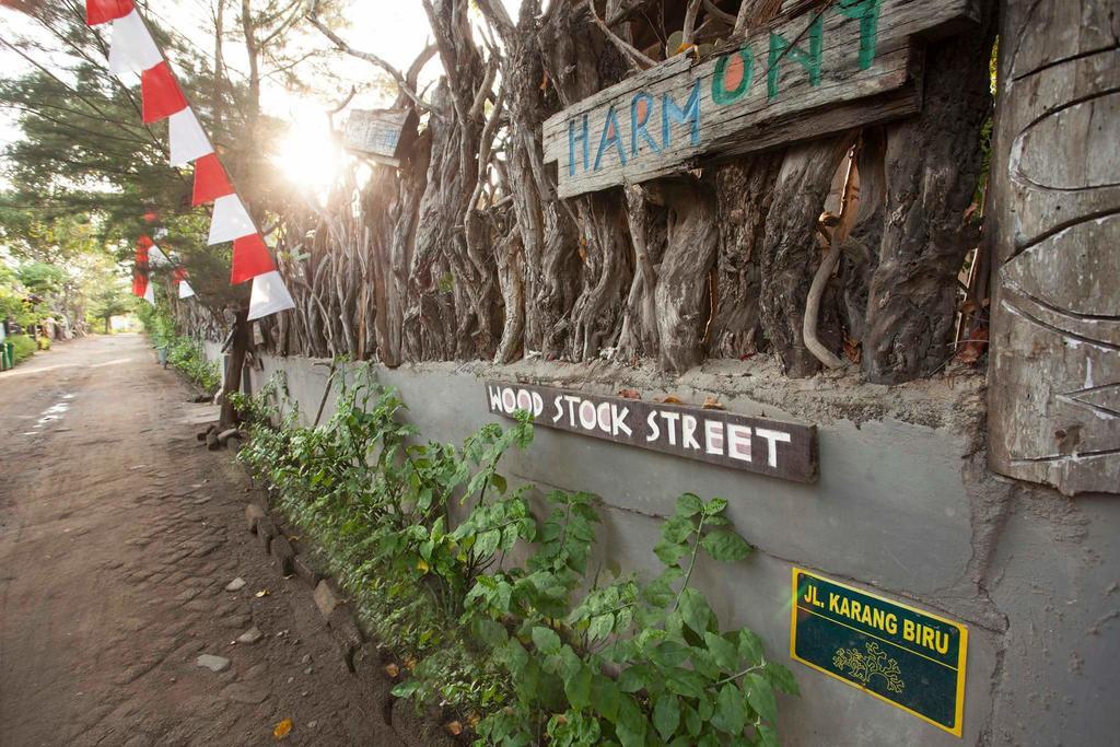 Hotel Woodstock Gili - Garden And Bungalows Gili Trawangan Zewnętrze zdjęcie