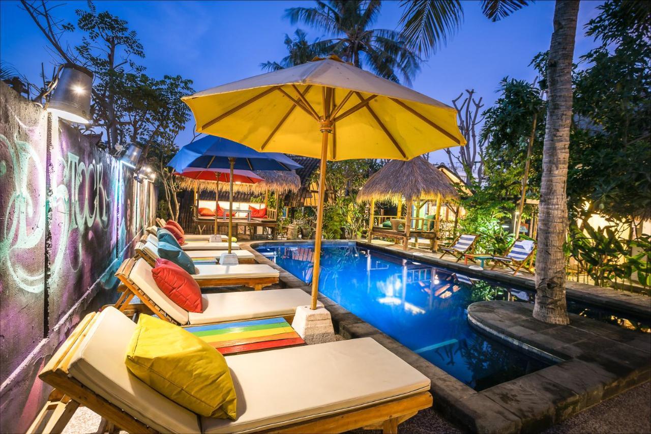 Hotel Woodstock Gili - Garden And Bungalows Gili Trawangan Zewnętrze zdjęcie