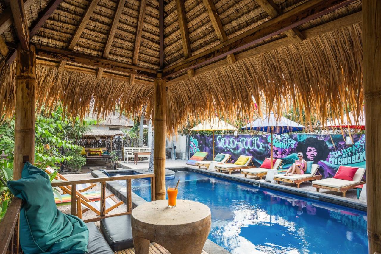 Hotel Woodstock Gili - Garden And Bungalows Gili Trawangan Zewnętrze zdjęcie
